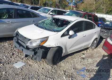 2016 Kia Rio Lx from USA, damaged, VIN KNADM4A37G6654469